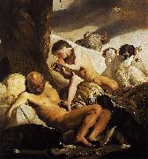 CAMPEN, Jacob van Argus, Mercury and Io oil painting
